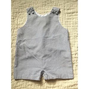 Shrimp and Grits Kids Baby Boy Jon Jon Seersucker